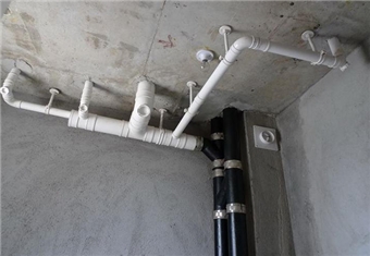 某楼盘下水管道安装